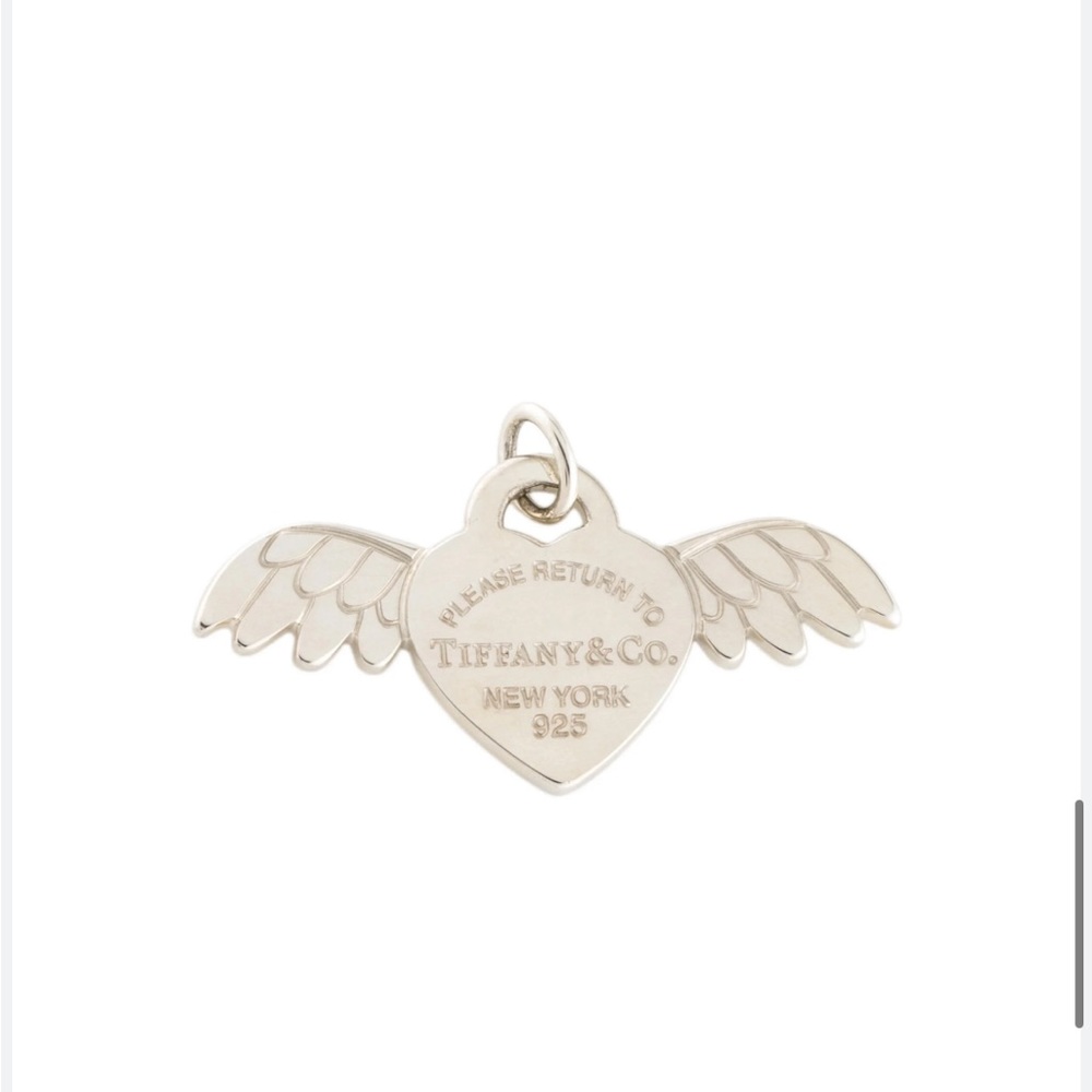White gold pendant